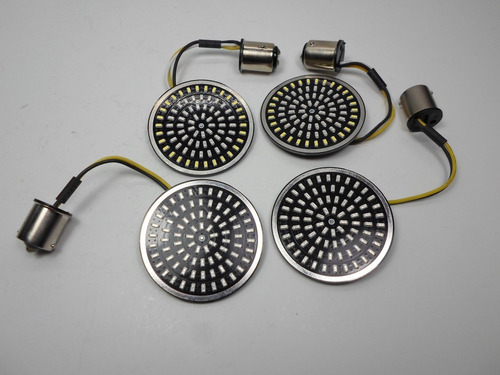 4pz Direccionales 81 Led 2 Pulgadas Para Harley Super Bright