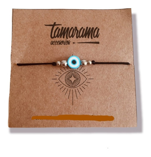 Pulsera Ojo Turco De Polimerico. Varios Colores-protección