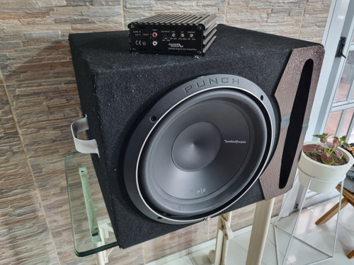 Combo Subwoofer Rokford 12 P2 + Potencia Soundmagus Dk600 !!