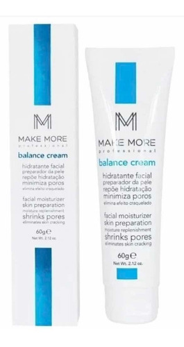 Creme Hidratante Facial Balance Cream Make More 60g P/ Rosto