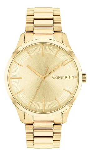 Reloj Calvin Klein Iconic Bracelet Dorado 25200043