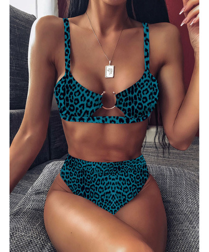 Conjunto De Traje De Baño Acolchado Para Mujer, Traje De Bañ