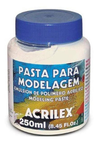 Pasta Para Modelagem Acrilex 250ml