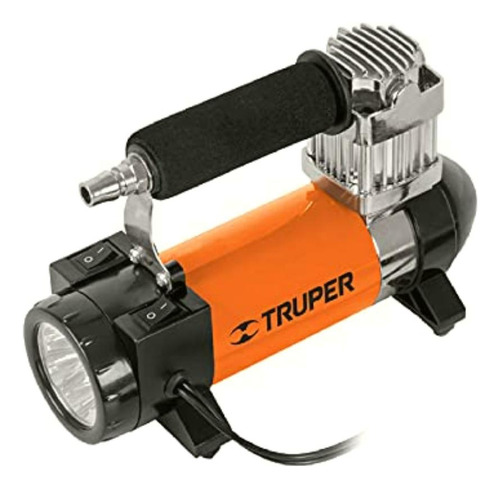 Truper Comp-12, Compresor De Aire 12 V Portátil, Para Auto,