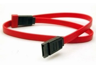 Conector Serial Ata Manhattan Rojo 0.50 M