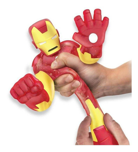 Boneco Elástico Heroes Of Goo Jit Zu Marvel Homem De Ferro