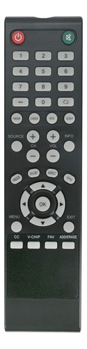 Nuevo Reemplazo De Control Remoto Compatible Con Seiki Tv Lc