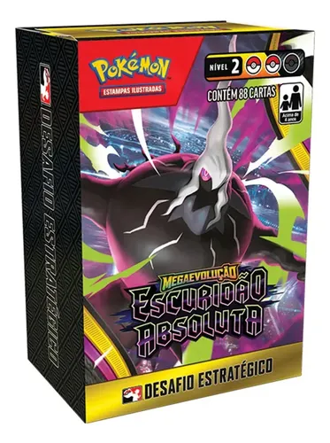 Pokémon Deck Desafio Estratégico Escuridão Absoluta 88 Cart