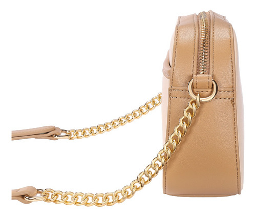 Bolsa crossbody Enso Casual color beige/camel