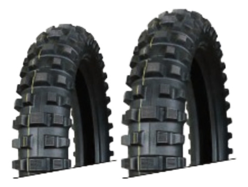 Jgo Cubiertas Cross 460-18 + 300-21 Honda Tornado Xr250