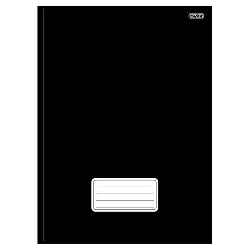 Caderno Brochura Preto Kbom 48 Folhas