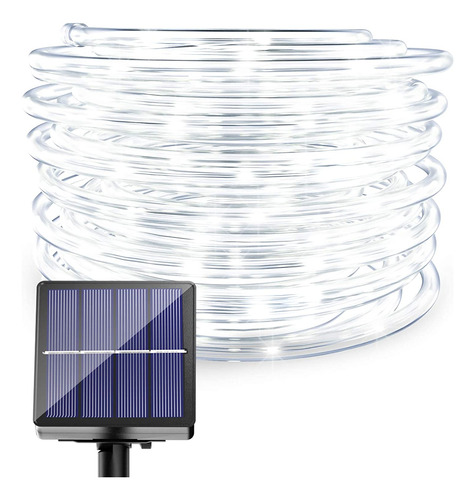 Luces Led De Cuerda Con Energia Solar  40 Pies  8 Modos  10