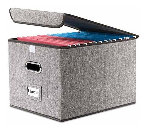 Prandom Caja Organizadora De Archivos - Juego De 1 Carpetas