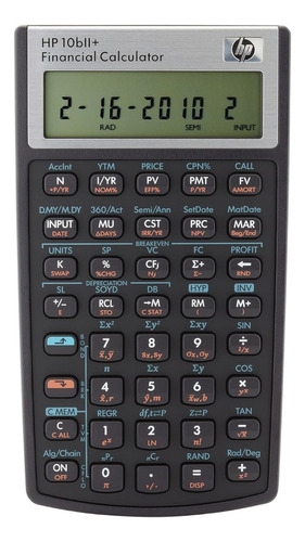 Calculadora Financiera Hp 10 Bii + Plus | Tvm, Npv, Irr