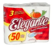 Comprar Rollo De Cocina Elegante 50 Paños X Rollo Bolson X24 Rollos