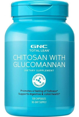 Gnc Total Lean Chitosan With Glucomannan - (120 Cápsula)