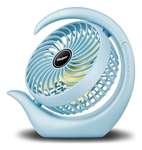 Ventilador De Escritorio Viniper Rotacion 180 Grados Cielo