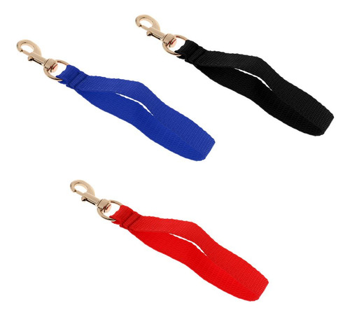 3 Correa Para Perros Negro