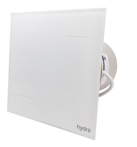 Hydra Extractor Baño Aire 4 Vidrio Blanco Hy-vf2100b 