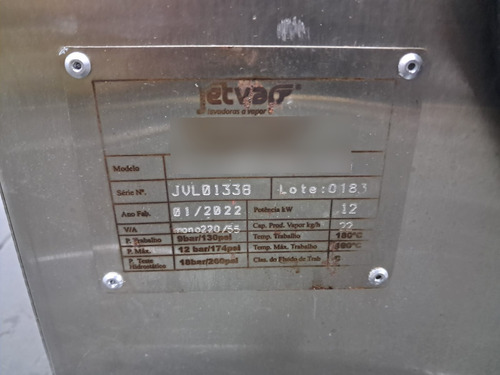 Lavadora A Vapor Jet Vap - Agile Dupla 12000 Automatic