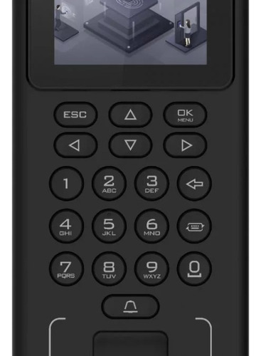 Terminal Facial Min Moe Wifi 3000 Huellas 500 Rostros Color Negro