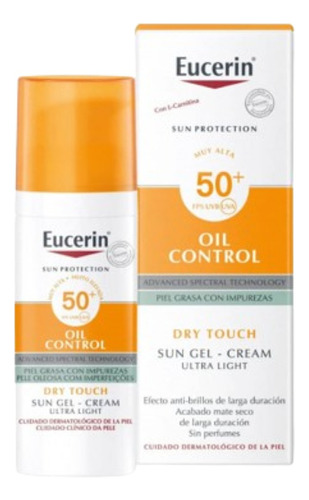 Protector Solar Eucerin Oil Control Fps50+ 50ml