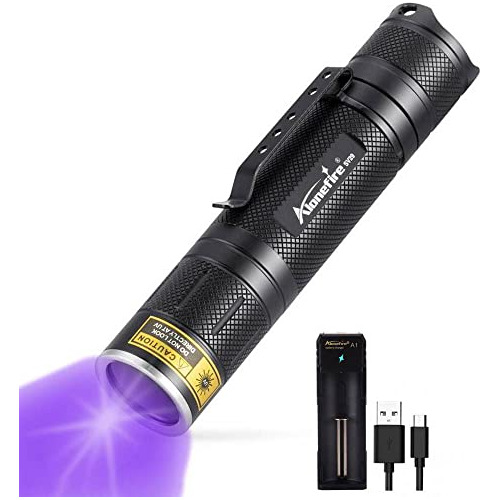 Linterna Uv Sv29 De 12w 365nm Recargable, Luz Negra Ult...