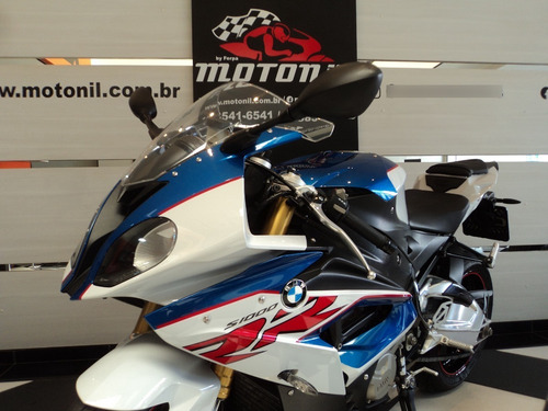 Imagem 6 de 9 de Bmw S 1000 Rr Branca Tricolor 2018