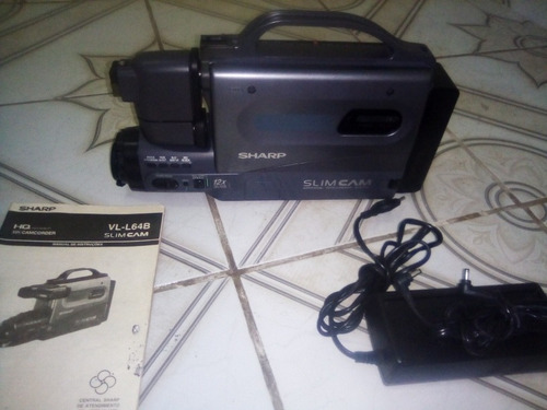 Filmadora Sharp Nova Pegando Tudo Pra Colecionador