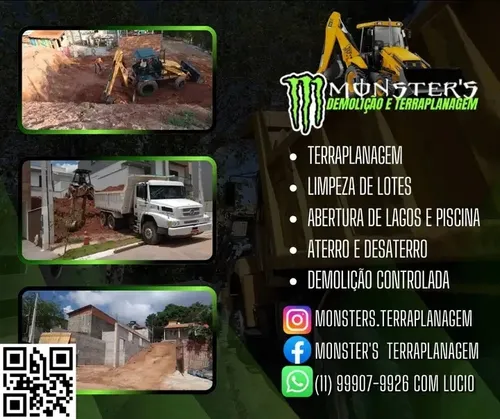 Terraplanagem, Demolição Controlada, Locação De Caminhão