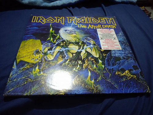 Lp Iron Maiden Live After Death Imp En Acetato,long Play