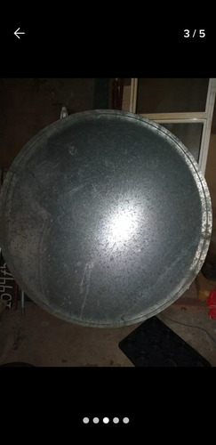 Disco De Chapa Galvanizado Tapa Tanque Fuente Agua 130cm (Usado)