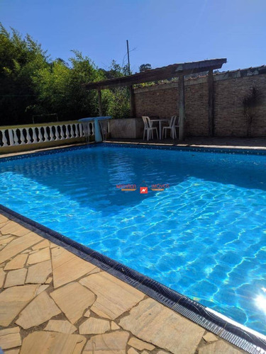 Chácara Com 4 Dormitórios À Venda, 1130 M² Por R$ 750.000,00 - Jardim Estância Brasil - Atibaia/sp - Ch0024