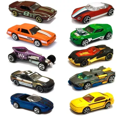 Pacote Com 3 Carrinhos Hot Wheels Original S/ Repetir Mattel