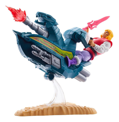 Masters Of The Universe Origins Jet Sled Con Príncipe Adam