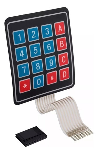 Arduino Teclado Matricial Numérico 4 X 4 Alfanumerico