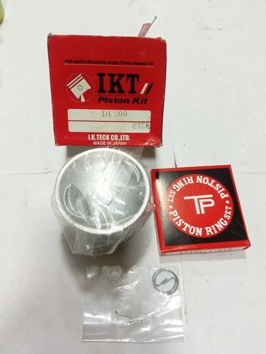 Kit De Piston Y Anillos Std Para Dr200 Marca Ikt