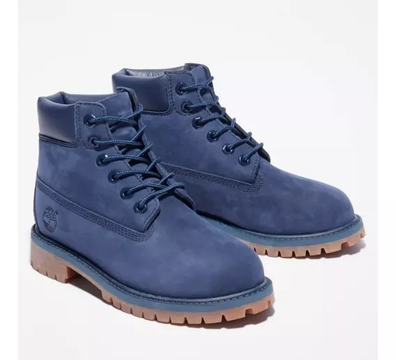 Borcegos Botas Timberland Azules Talle 44