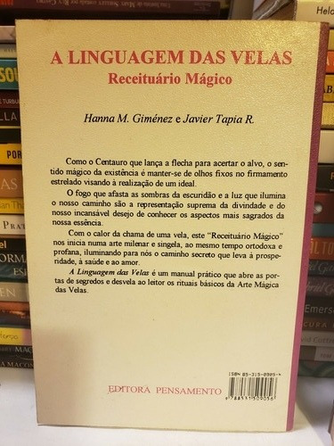 Rituais Mágicos Com Velas - Sibyla Rudana + A Linguagem Das Velas - Hanna M. Gimenez (Usado)