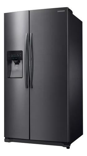 Refrigerador con freezer inverter Samsung RS25H5111WW color negro con capacidad de 712L 220V