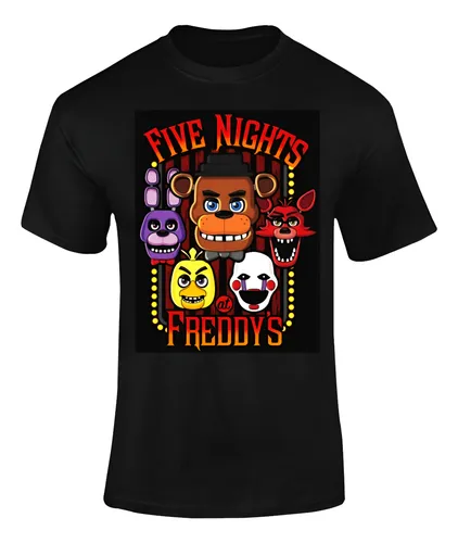comprar Polera Manga Corta Five Nights At Freddy's Cod 16