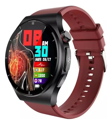 2023 Ácido Urico Lipídeo Glucómetro Salud Smartwatch Ecg+ppg