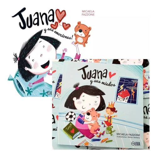 Juana Y Sus Emociones + Juana Y Sus Miedos- Micaela Fazzone
