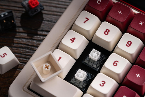 Numpad Retro 18 De 8 Bits, Mecánico, Bluetooth, 2,4 G/cable,