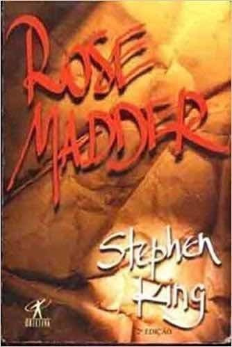 Livro Rose Madder - Stephen King 2a Edição Objetiva