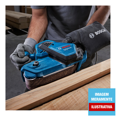 Lixadeira Bosch Gbs 750 220v Cor Azul