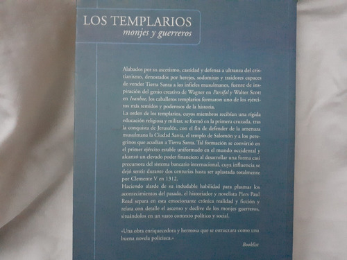 Imagen 2 de 6 de Los Templarios Monjes Y Guerreros Read Piers Paul Vergara
