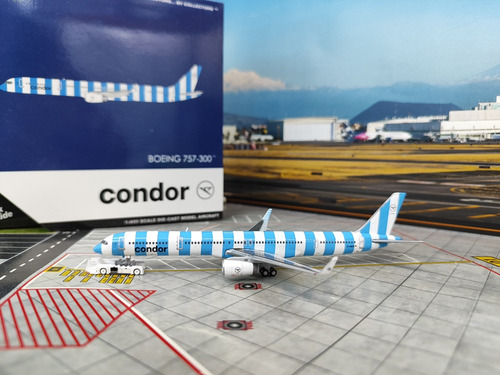 Avión A Escala Condor B757-300 Franja Azules  Gemini 1/400