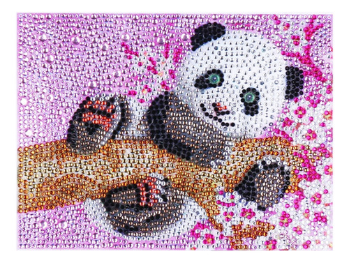 Kit De Pintura De Diamantes Juegos Decorativo Panda 5d Diy