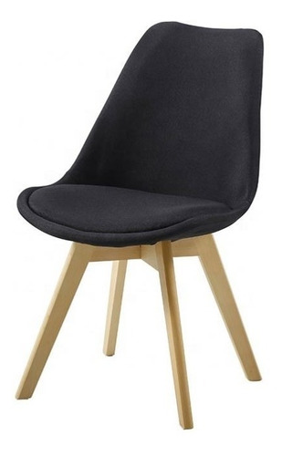 Silla Acolchada Eames Comedor Sala De Estar X4 Unidades